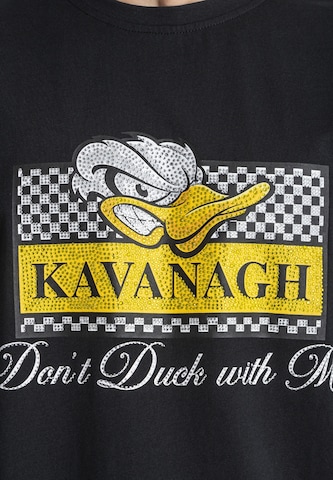 Gianni Kavanagh Shirt 'Grumpy Duck' in Black
