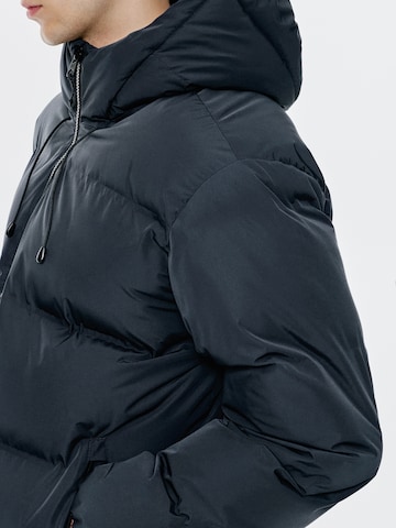 Pull&Bear Winter jacket in Blue