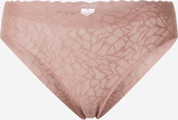 Slip 'Zero Feel Lace 2.0' SLOGGI en rose : devant