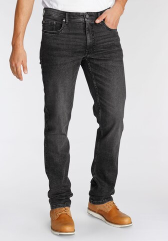 AJC Regular Jeans in Black: front
