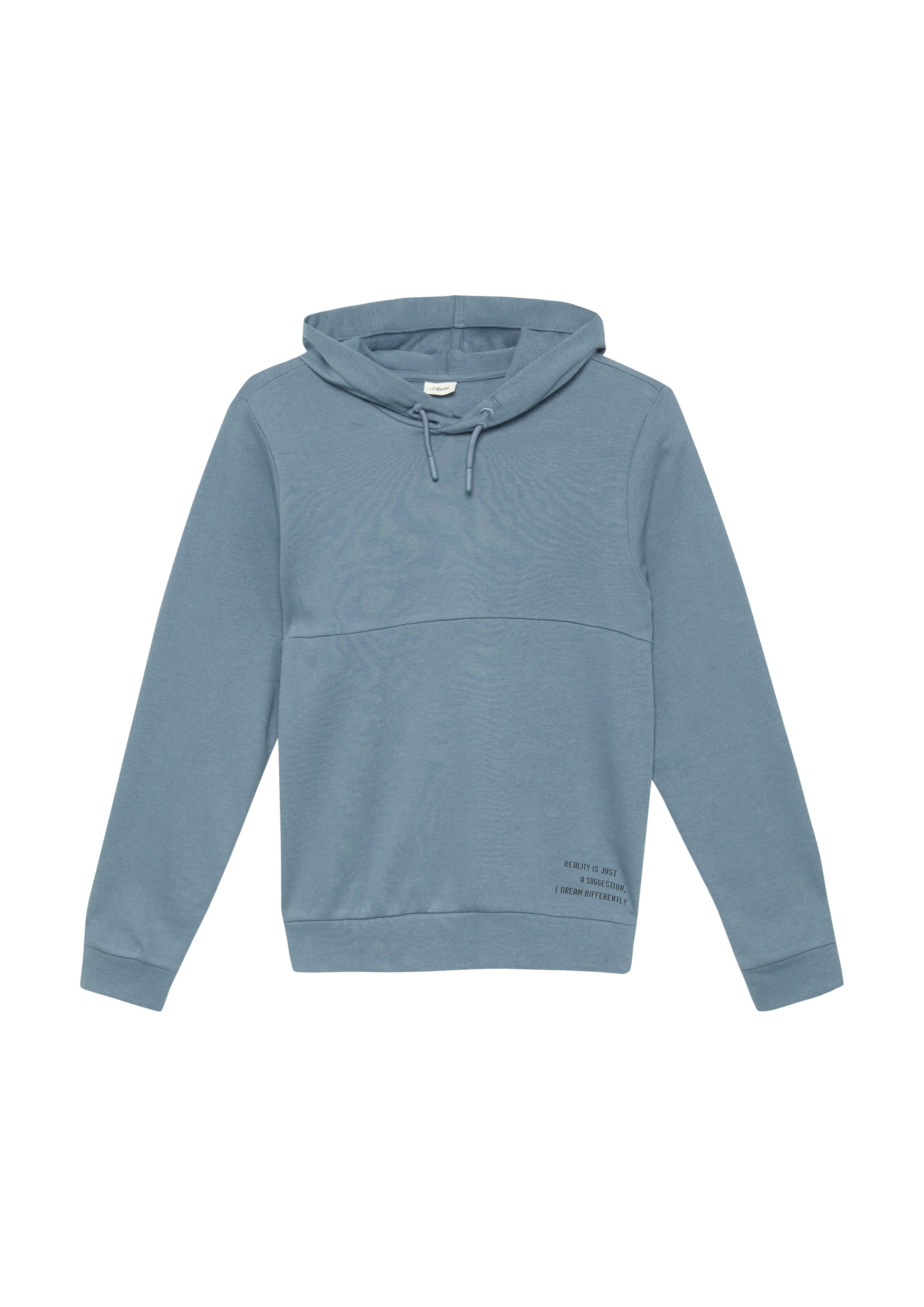 s.Oliver Sweatshirt in Blauw: voorkant