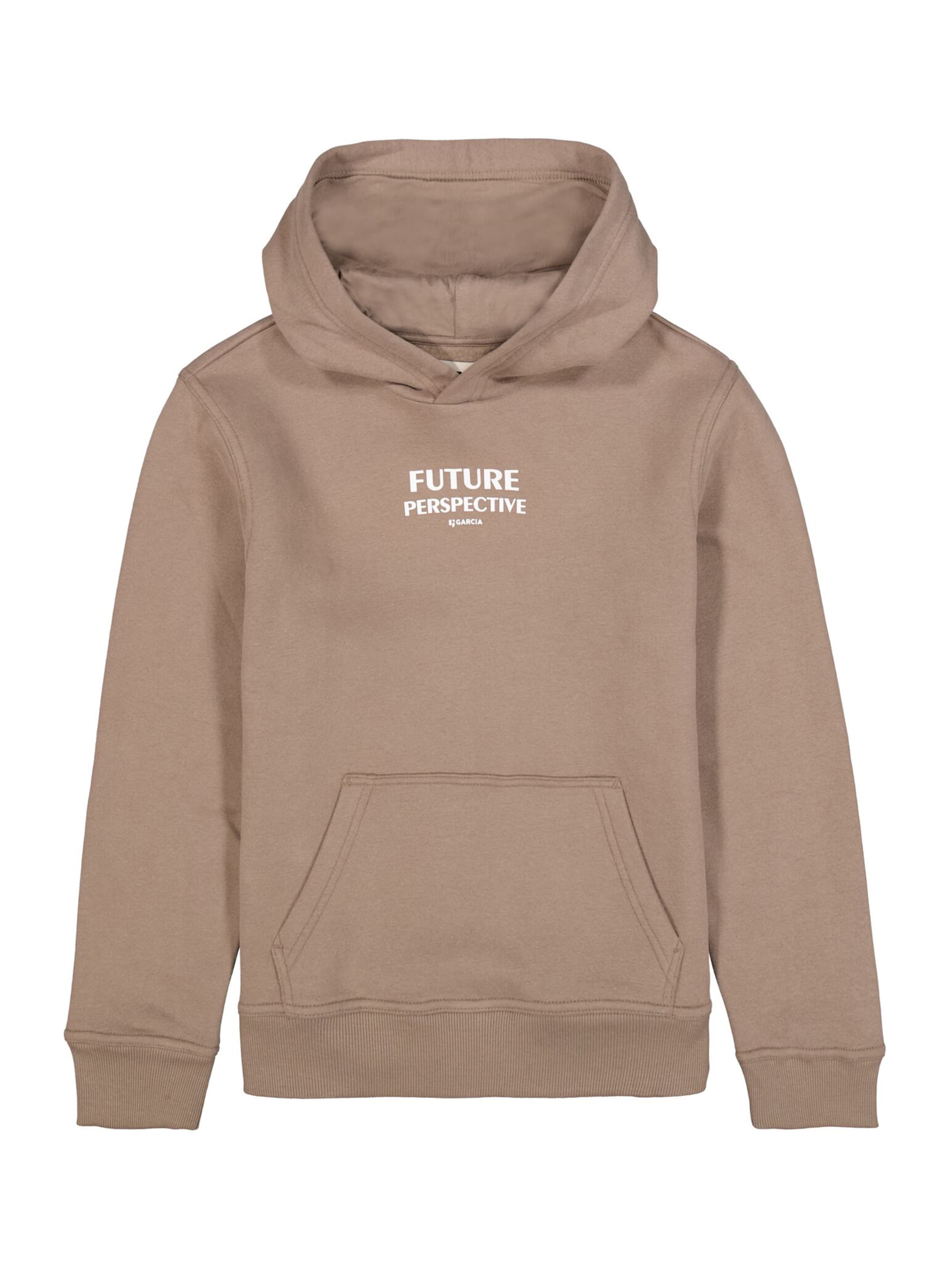 GARCIA Sweatshirt in Brown: front