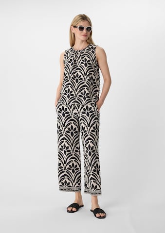 comma casual identity Blouse in Zwart