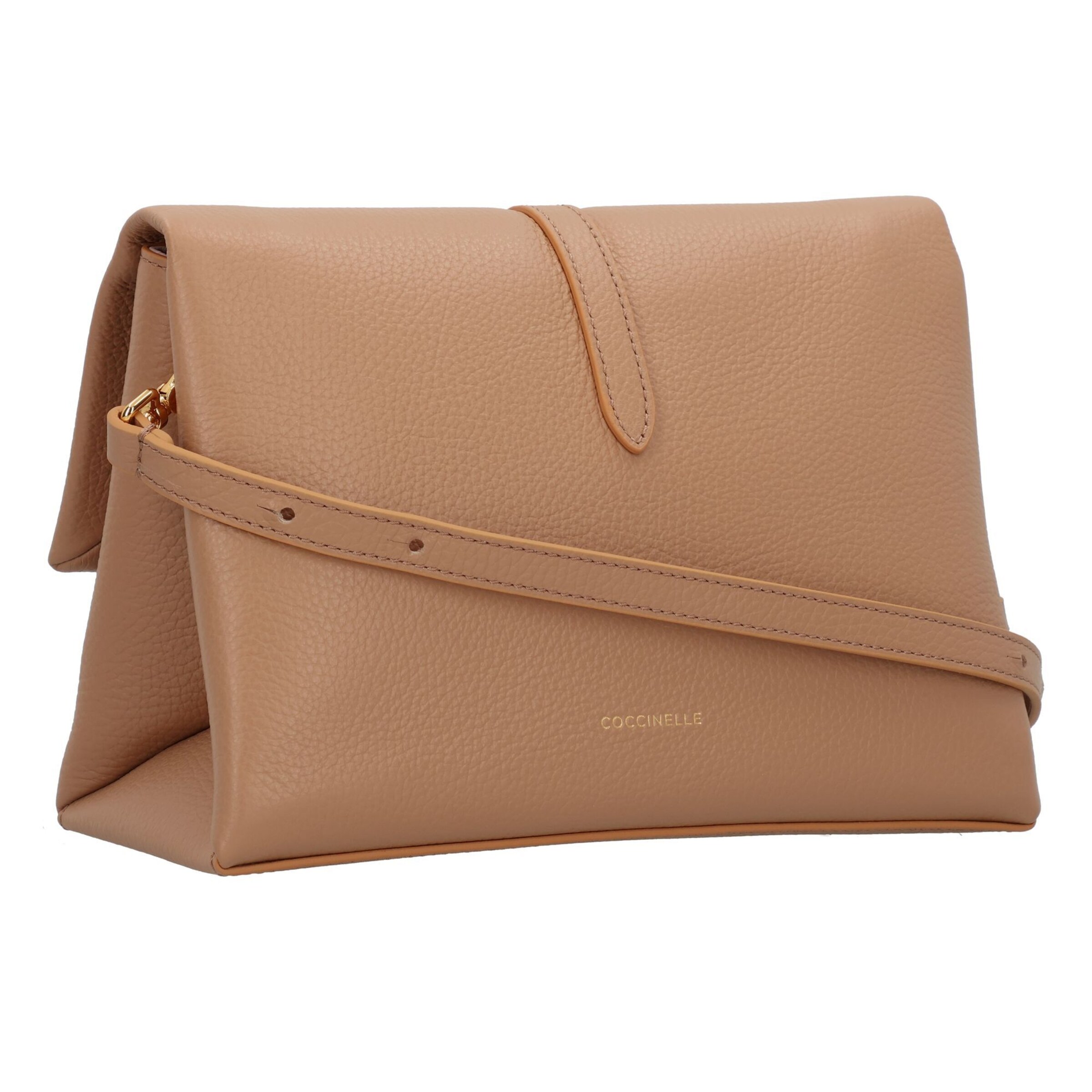 Coccinelle Schultertasche 'Dorian' in Braun