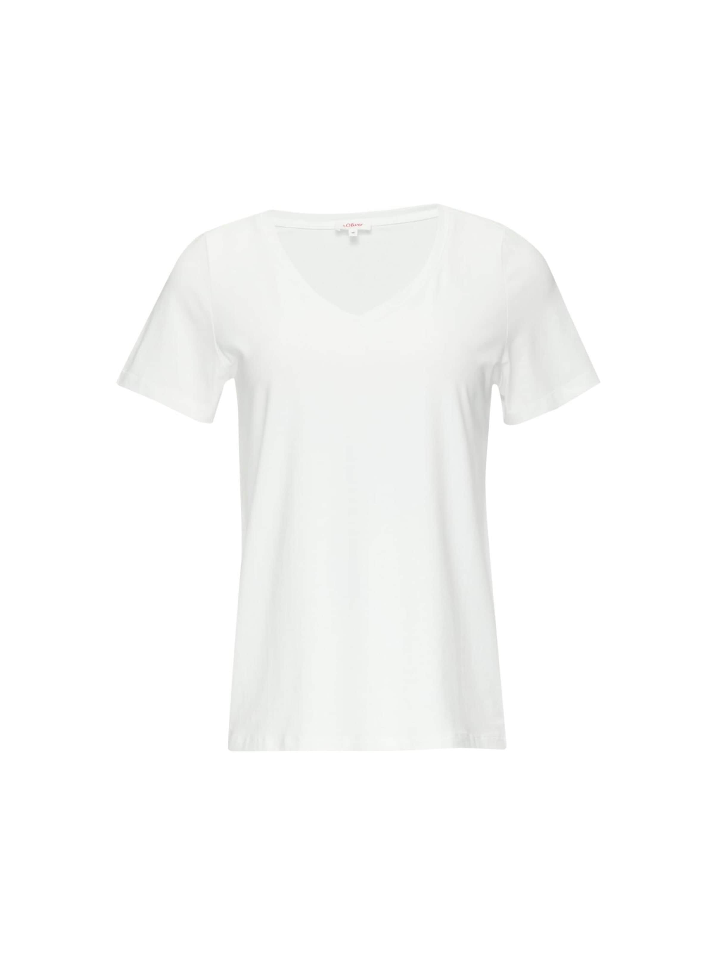 s.Oliver Shirt in XXXL in de kleur Wit, Productweergave