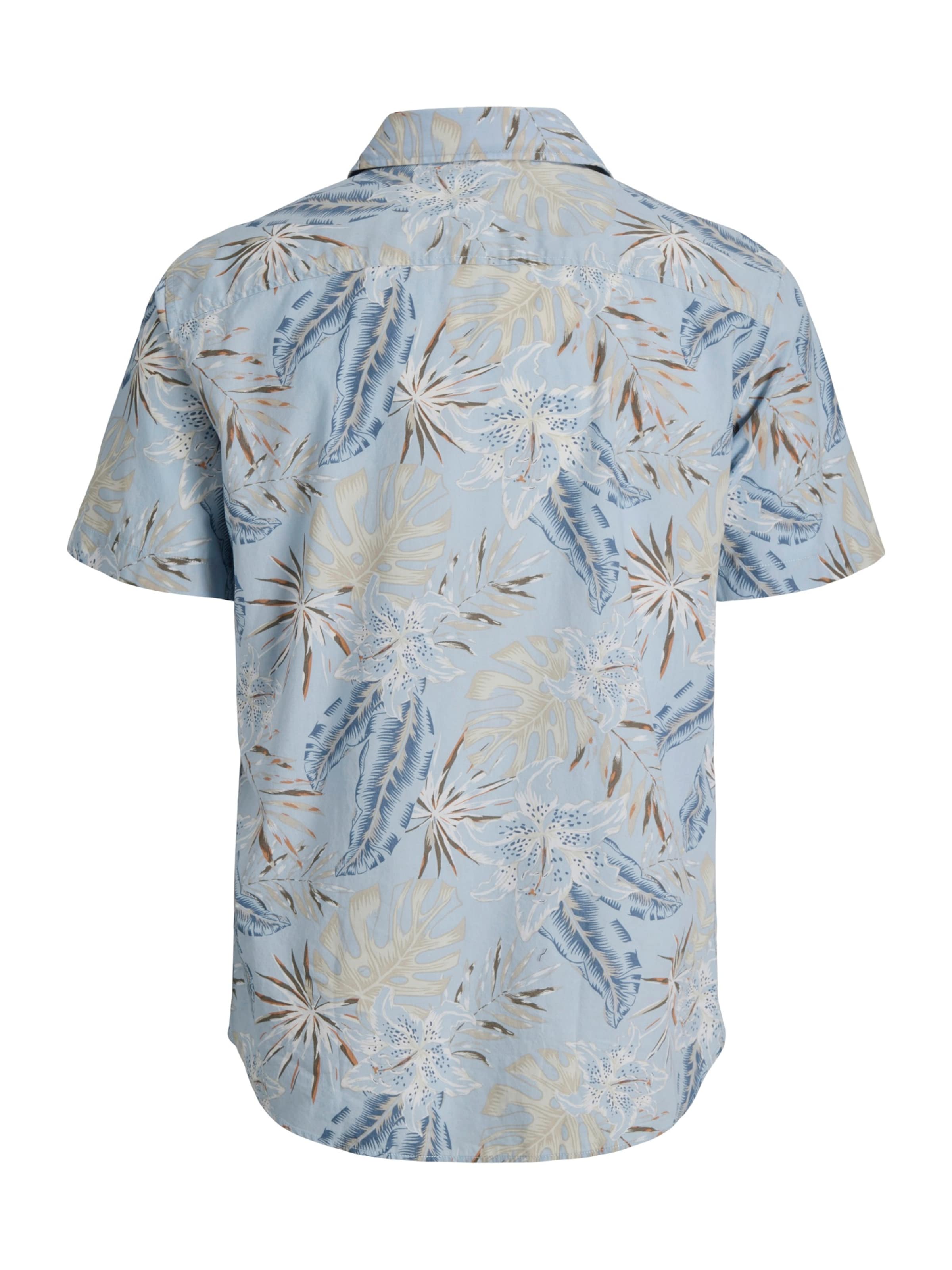 JACK & JONES - Ajuste regular Camisa 'JJHonolulu' en azul