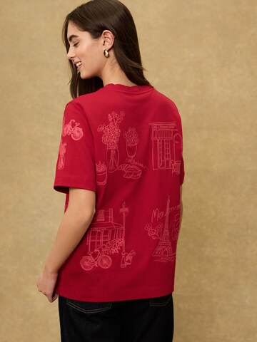 Next Shirts 'Provence' i rød