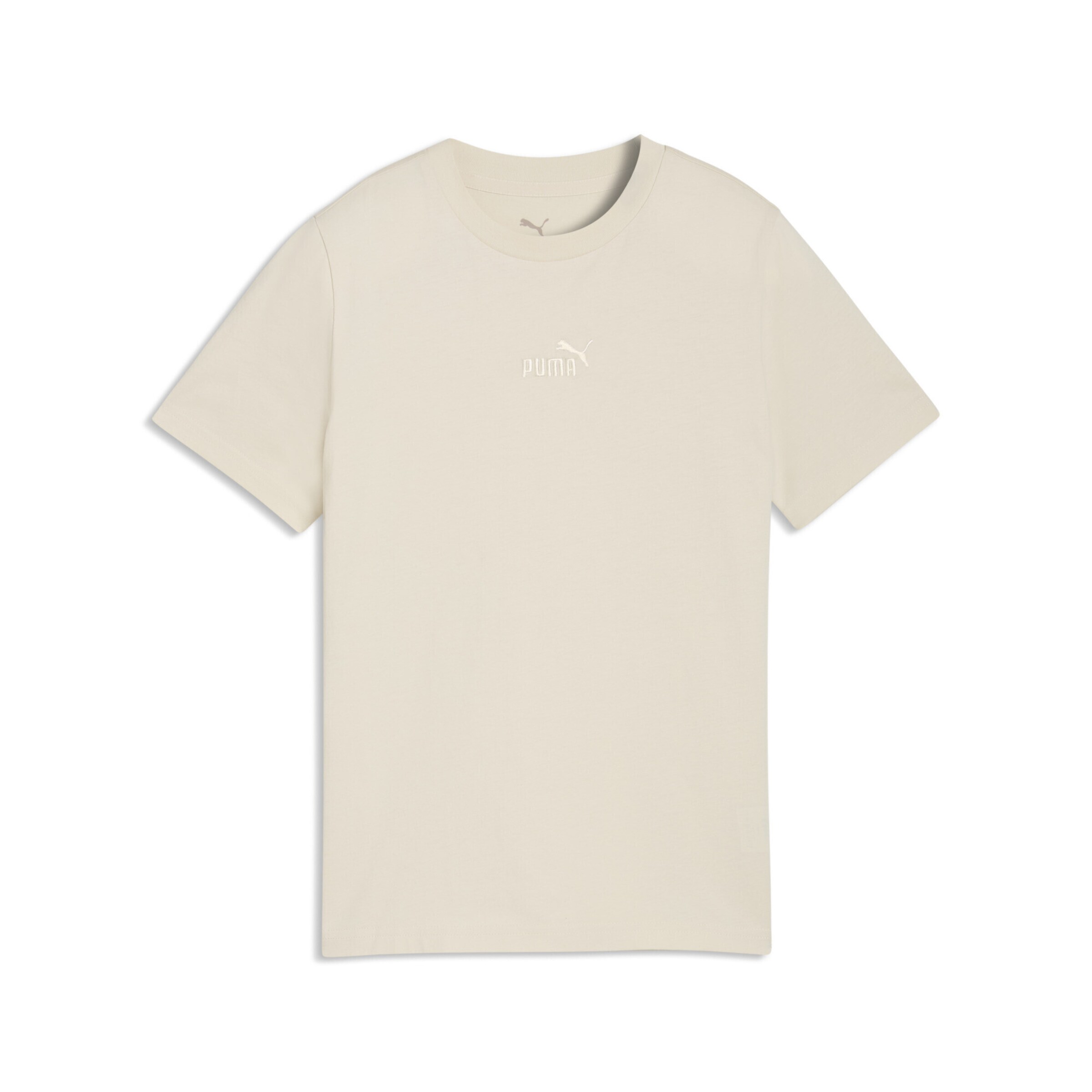 PUMA Functioneel shirt 'Essentials No. 1' in Beige: voorkant