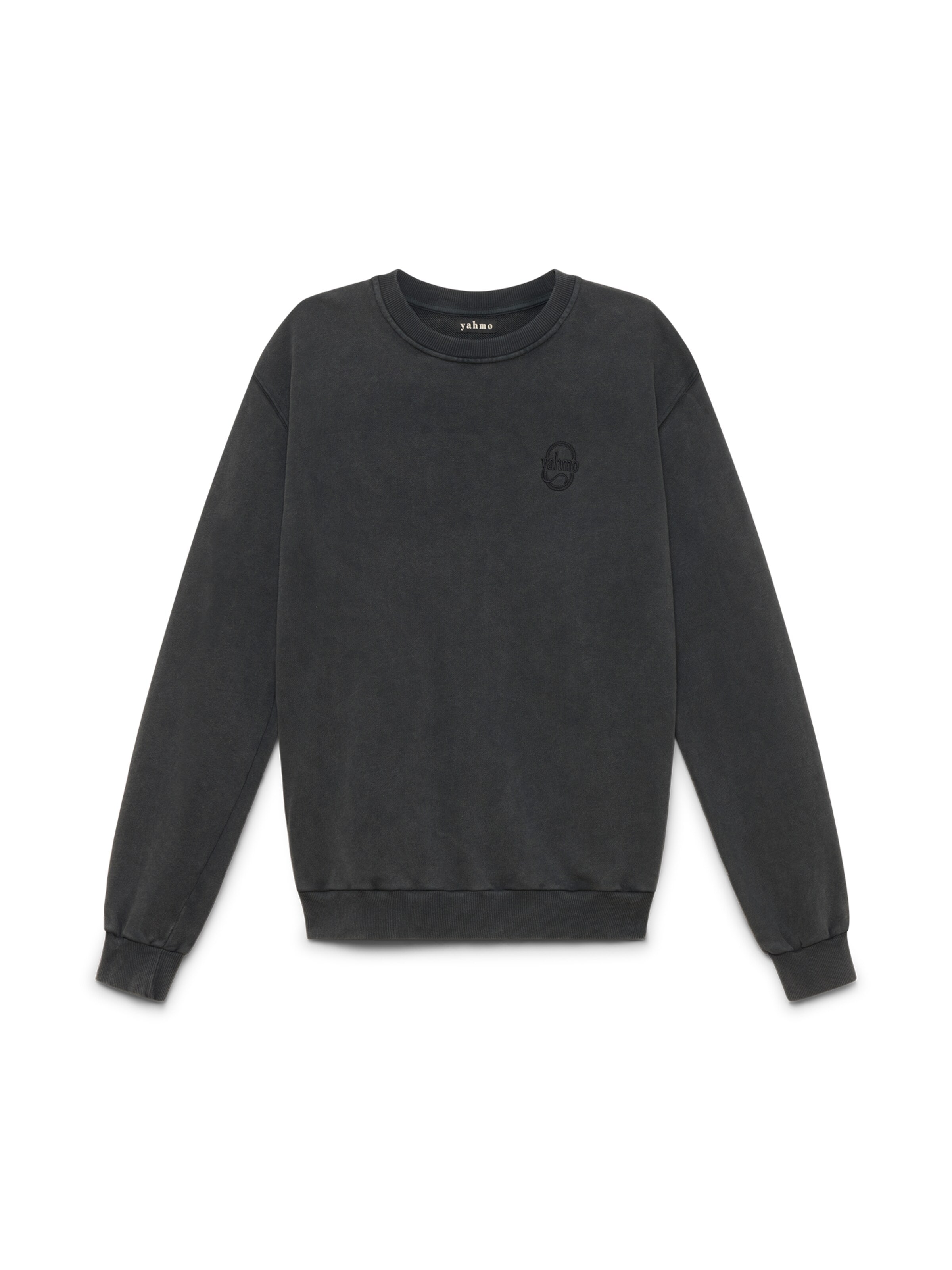 Yahmo Sweatshirt 'Ilse' in Black: front
