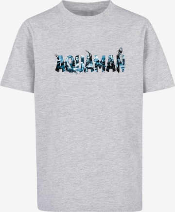 T-Shirt 'Aquaman' ABSOLUTE CULT en gris : devant