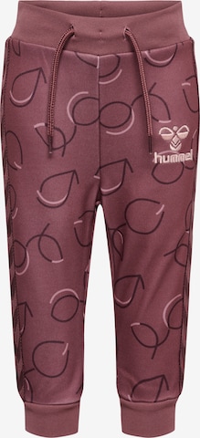 Regular Pantalon 'PIL' Hummel en violet : devant