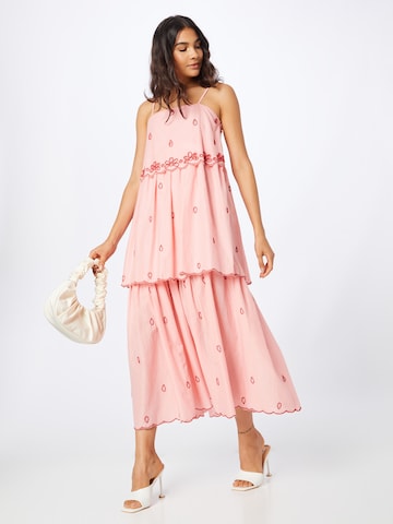 Warehouse Kleid in Pink