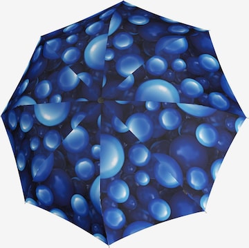 KNIRPS Umbrella 'Duomatic' in Blue: front