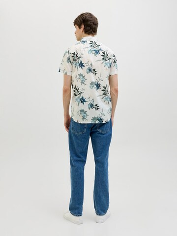 JJ Rebel Regular fit Overhemd 'JREBBASTIAN' in Wit