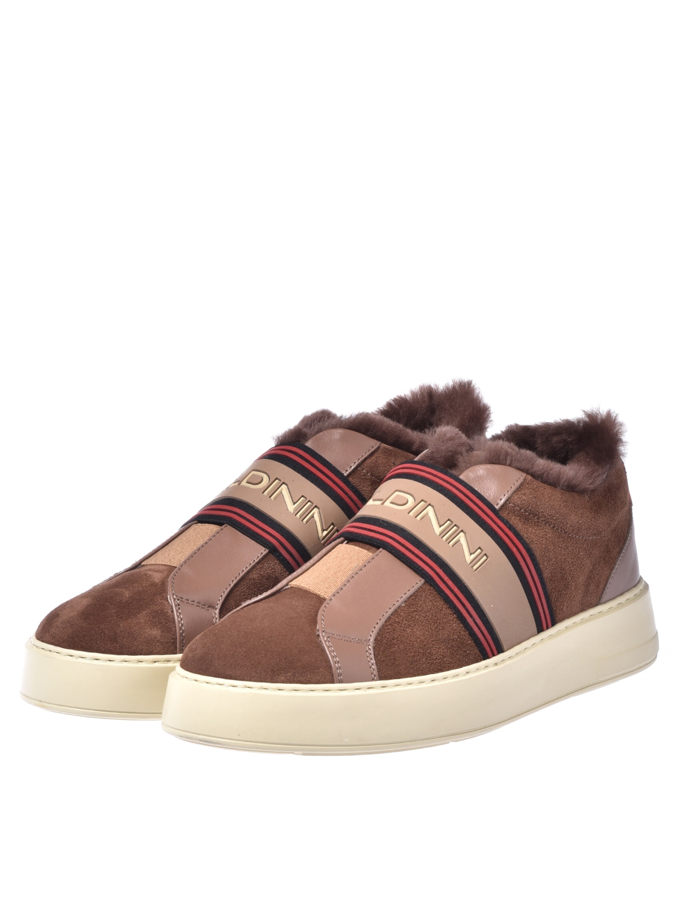 BALDININI Platform trainers in Brown
