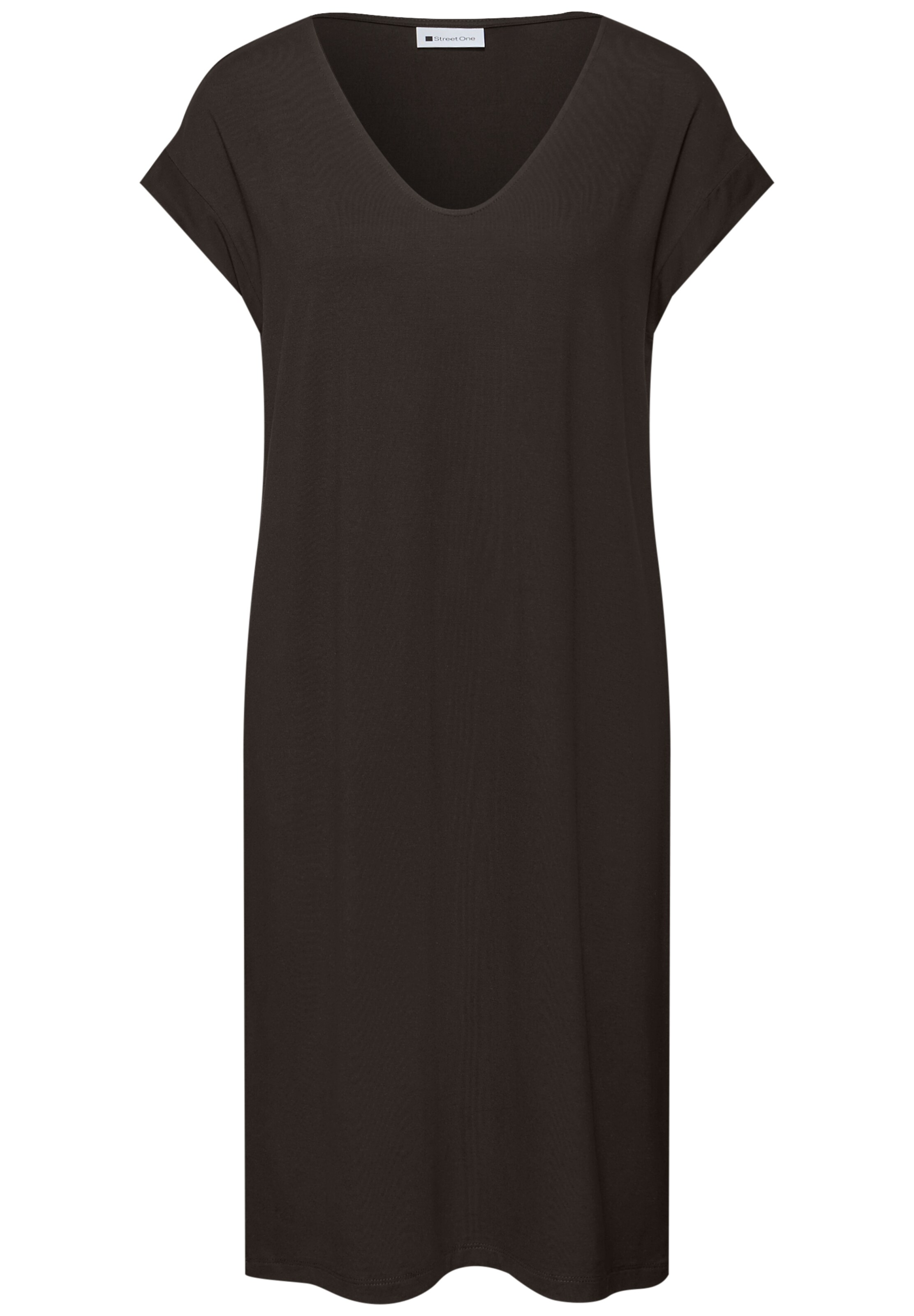 STREET ONE Kleid in Braun: Vorderseite