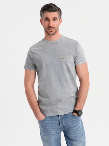 Ombre Shirt in Grijs