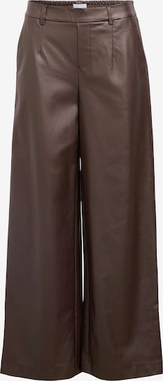 OBJECT Housut 'OBJMelba Lisa' värissä tummanruskea, Tuotenäkymä