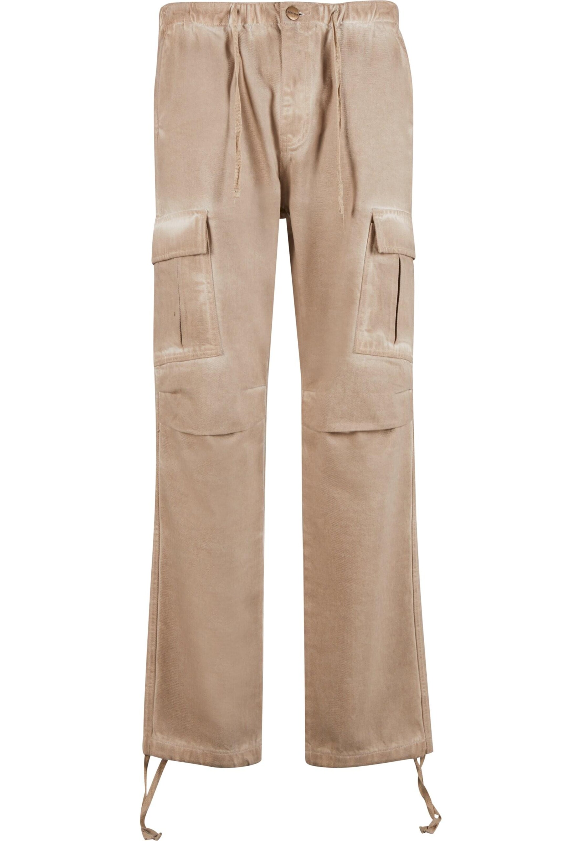 Loosefit Pantaloni cargo 'Lunas' di 2Y Premium in beige: frontale