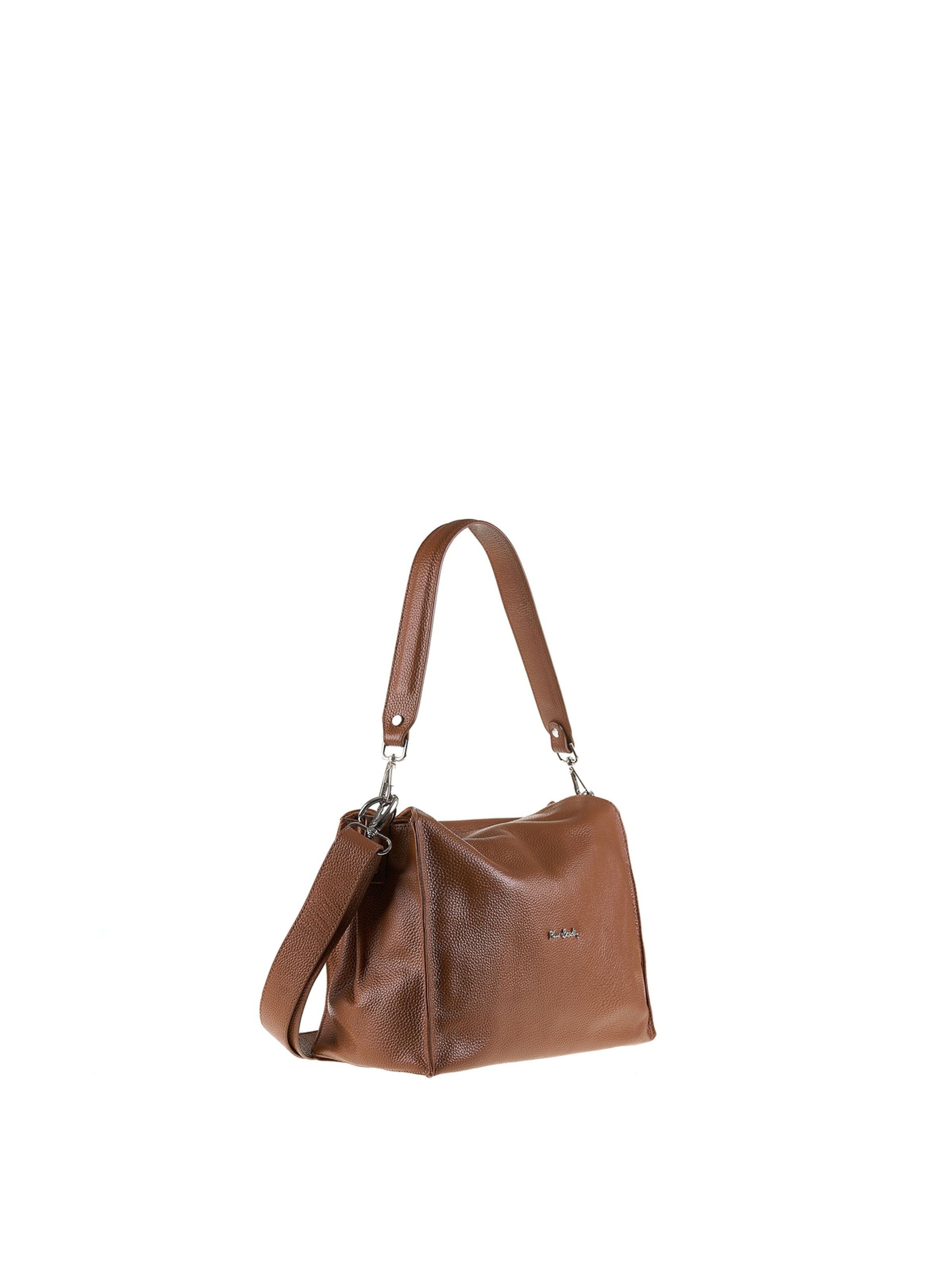 Borsa a spalla di PIERRE CARDIN in marrone: frontale