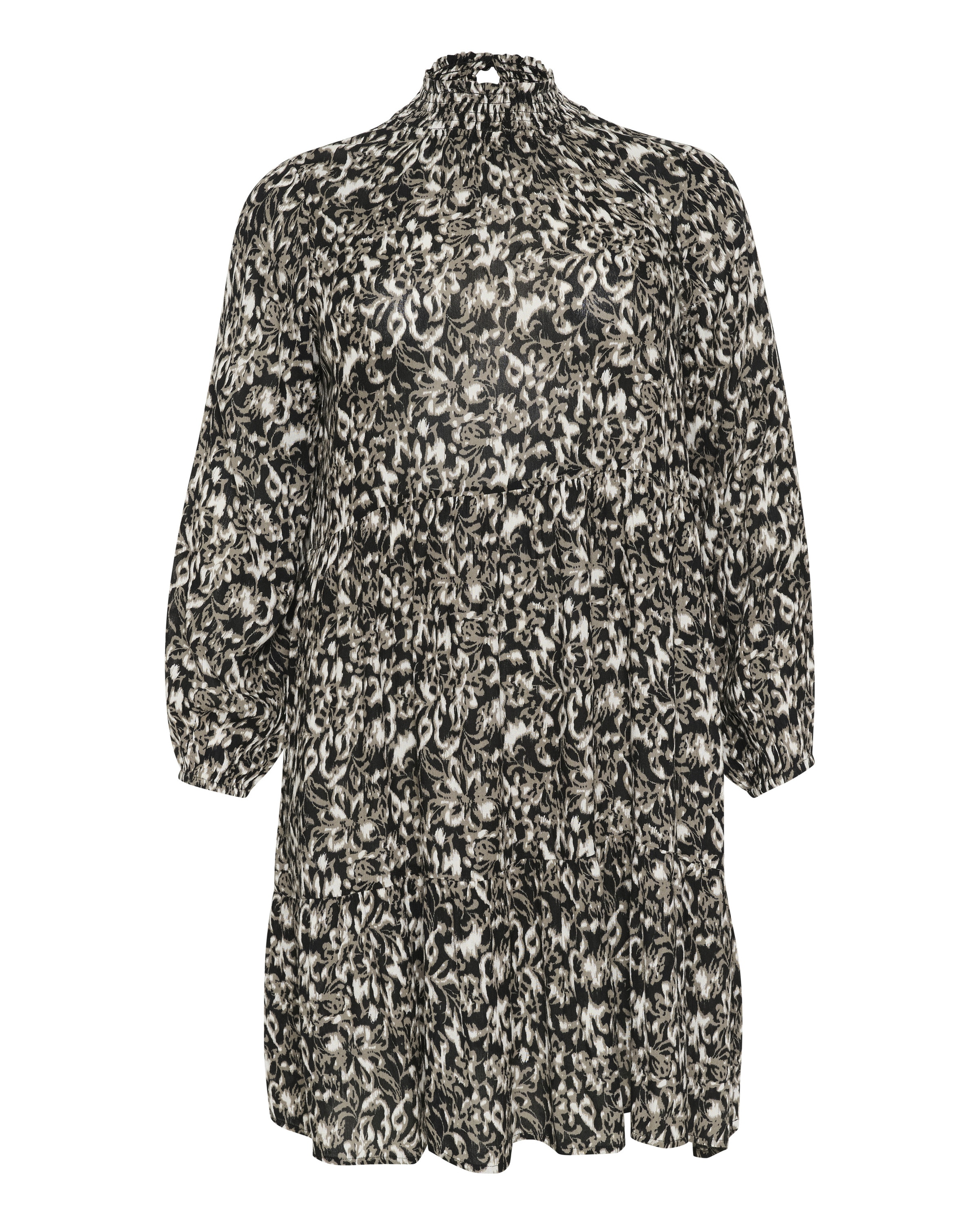 KAFFE CURVE Kleid  'Miana Ami ' in Schwarz: Vorderseite