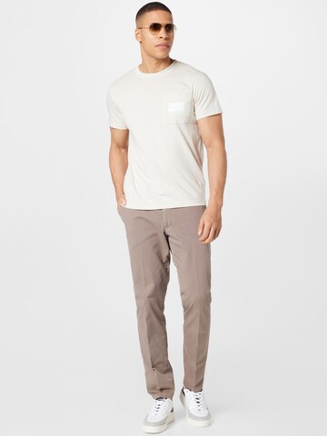 Oscar Jacobson Regular Chino Pants 'Danwick' in Brown