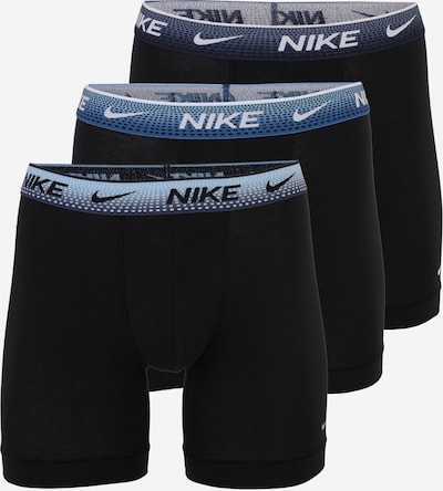 NIKE Underwear Bokserishortsit värissä sininen / musta / valkoinen, Tuotenäkymä