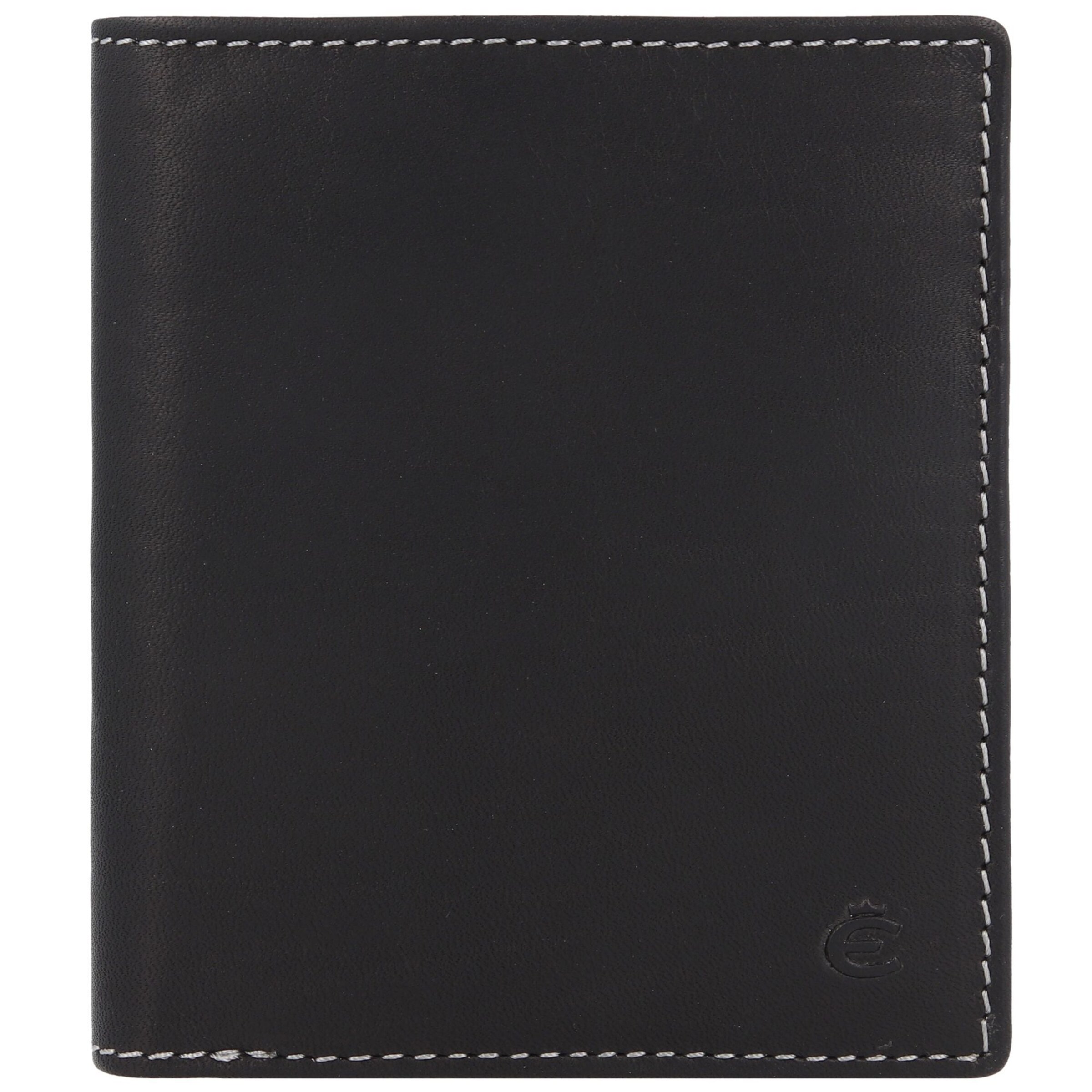 Esquire Wallet 'Dallas' in Black: front
