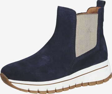 GABOR Chelsea boots in Blauw: voorkant