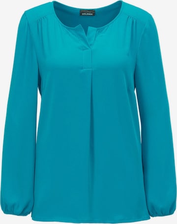 Goldner Blouse in Groen: voorkant