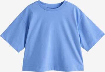 T-Shirt Next en bleu : devant