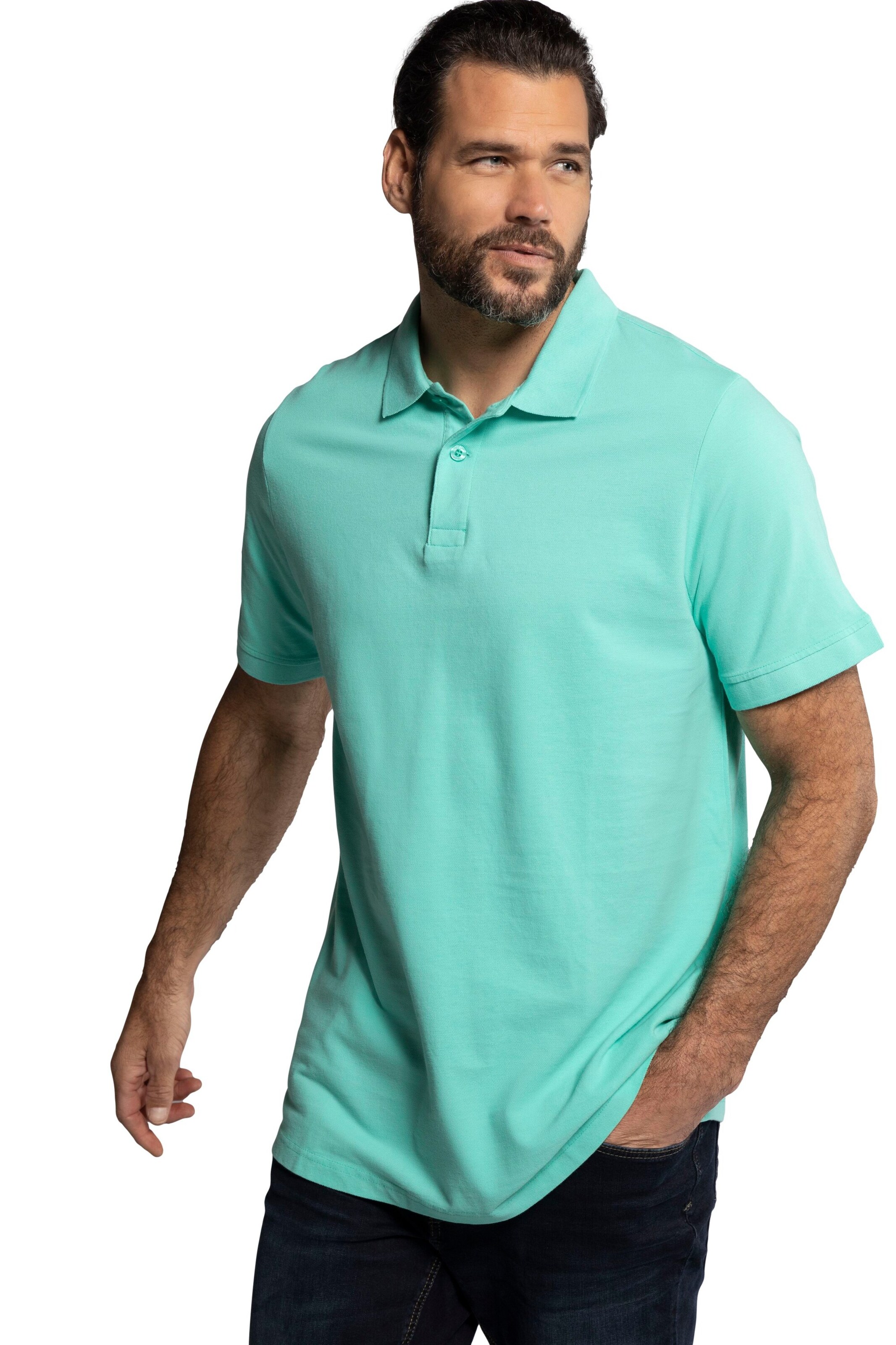 JP1880 Shirt in Blau: Vorderseite