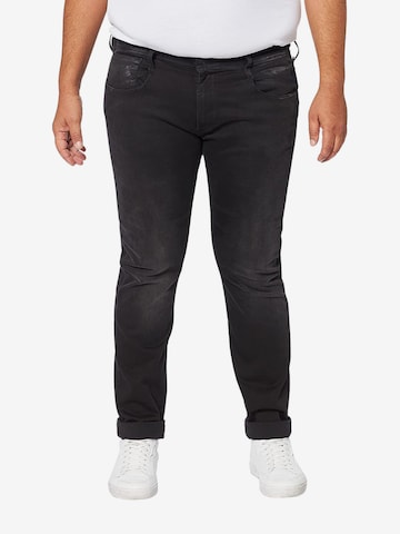 REPLAY Regular Jeans 'Anbass' in Zwart: voorkant