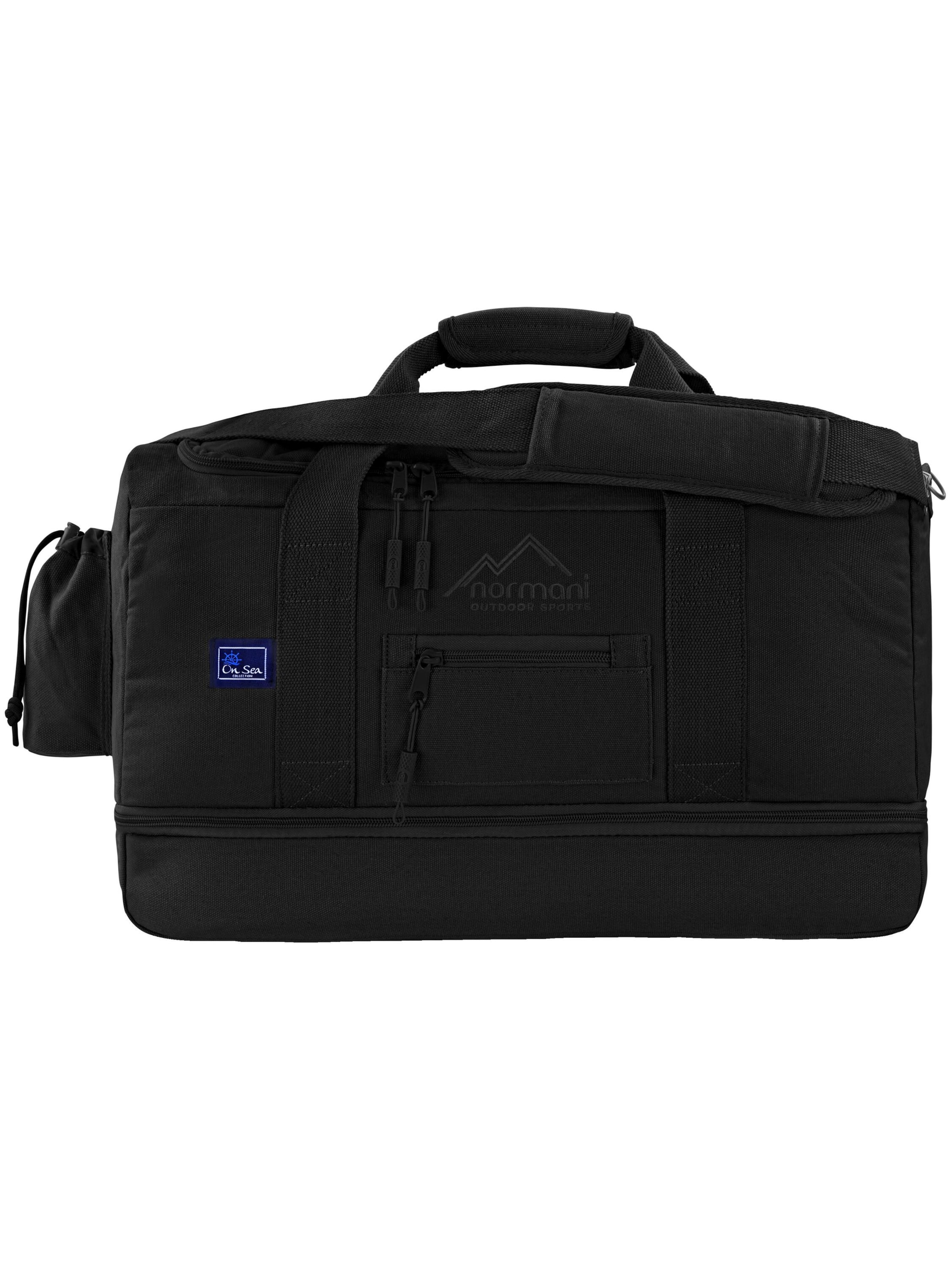 Sac de voyage 'Alert' normani en noir : devant