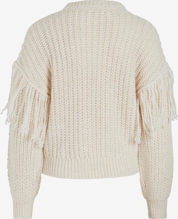 VILA Sweater 'Aksina' in White