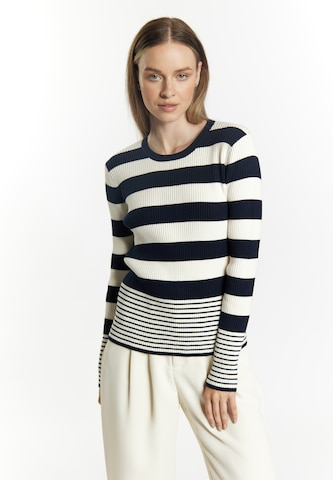 DreiMaster Klassik Sweater 'Baradello' in Blue: front