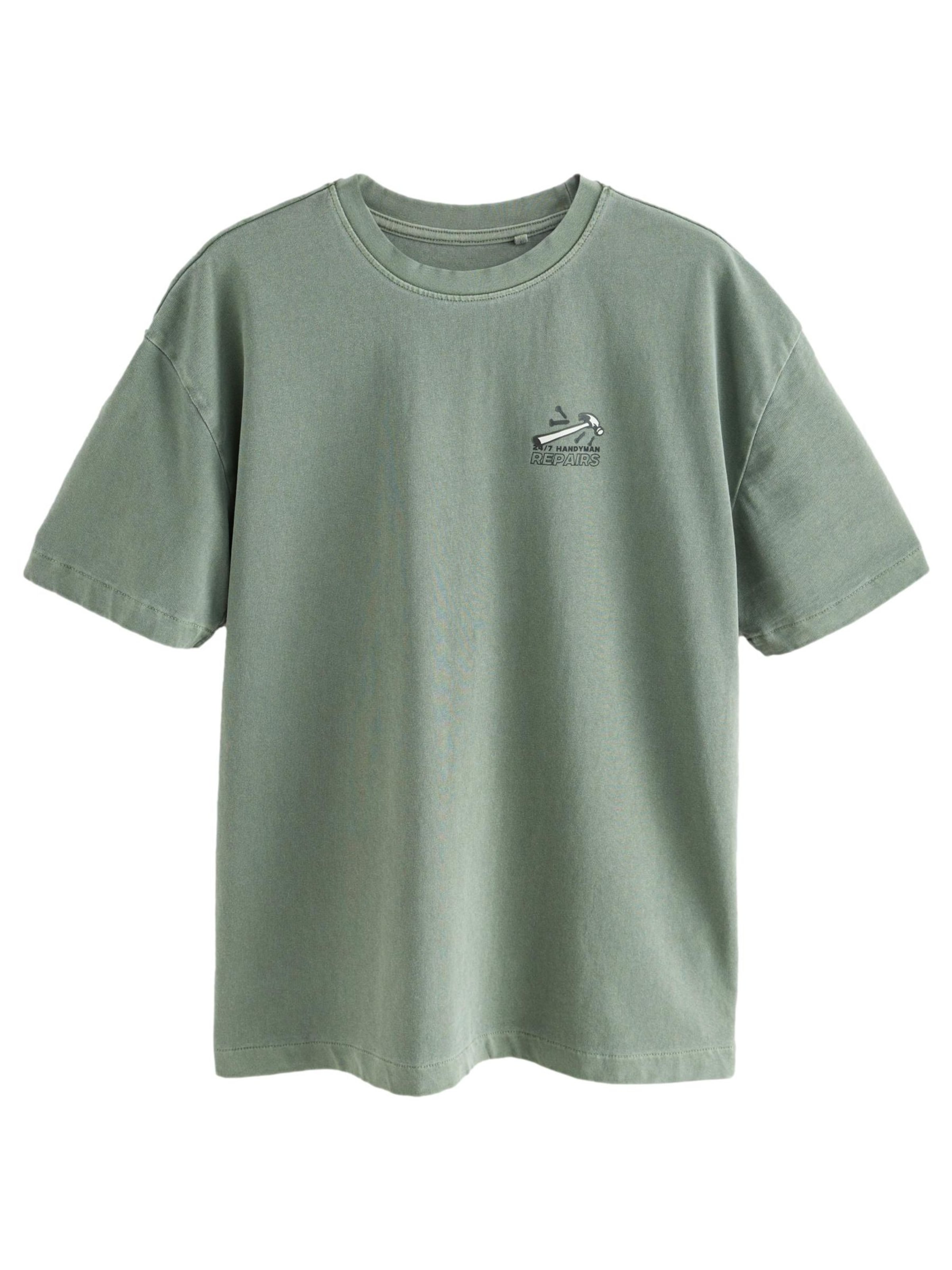 Next Tričko – zelená: přední strana