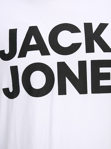 Jack & Jones Plus - Camiseta en blanco