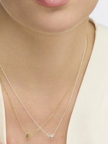Luxenter Halsband 'F' i guld