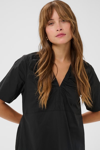 CULTURE Robe 'Berri' en noir, Vue avec produit