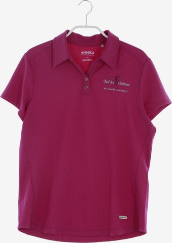 ANNIKA Poloshirt M in Pink: predná strana