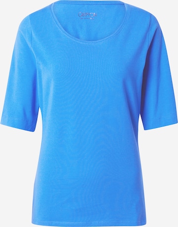 Cartoon Shirt in Blue: front