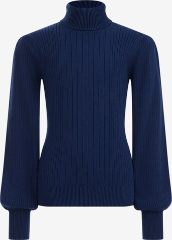 Pull-over WE Fashion en bleu : devant