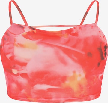 IZIA - Top 'Festival Collection' em vermelho: frente