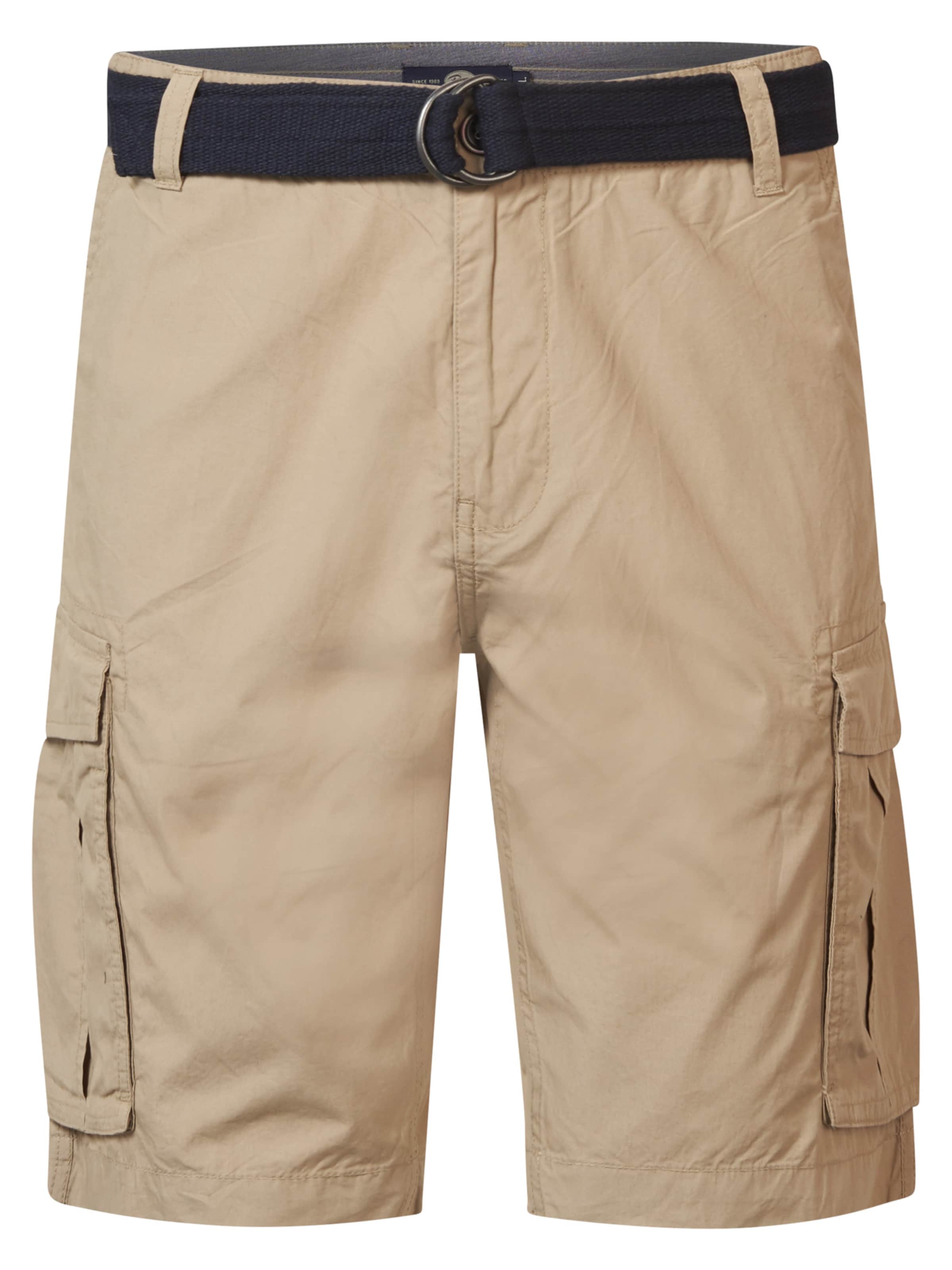Regular Pantalon cargo Petrol Industries en beige : devant
