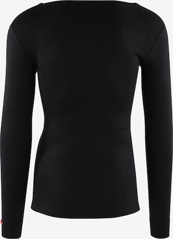 Blackspade Thermo Longsleeve - V-Neck in Schwarz