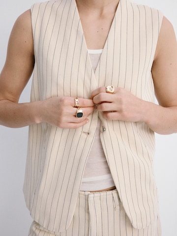 MANGO Gilet 'TONY' in Wit