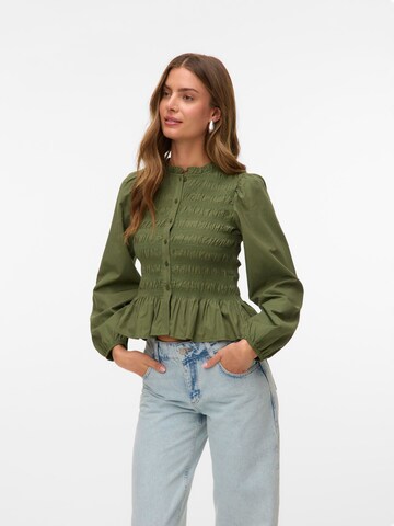 Camicia da donna 'VMEmery' di VERO MODA in verde: frontale