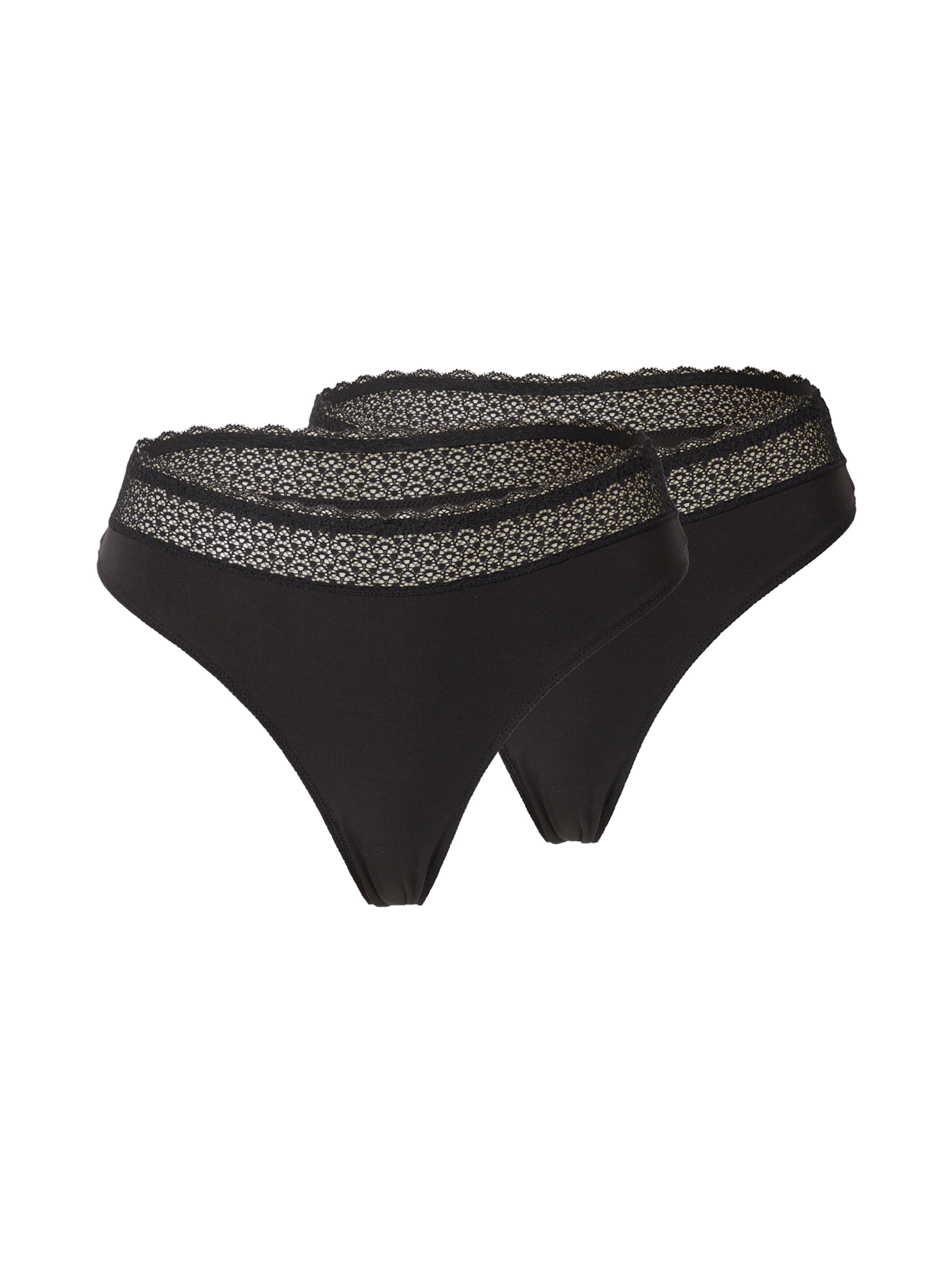 TRIUMPH Stringit värissä musta: etupuoli