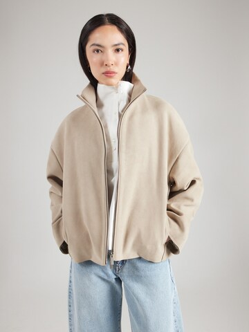 REMAIN Between-season jacket in Beige: front